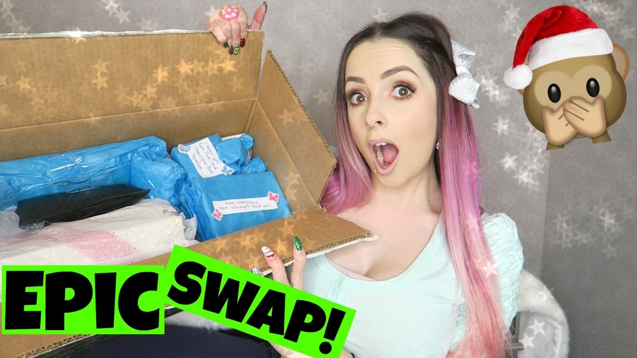 EPIC Christmas Present SWAP w/ Sabrina Koun!!!