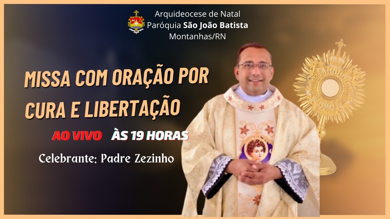 Santa Missa | Com Oração por Cura e Libertação / 05/03/2026 - 19h