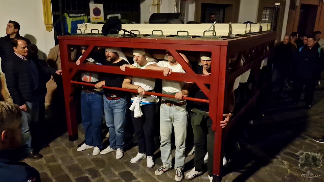 ENSAYOS: Paso de palio de la Virgen de la Esperanza Macarena