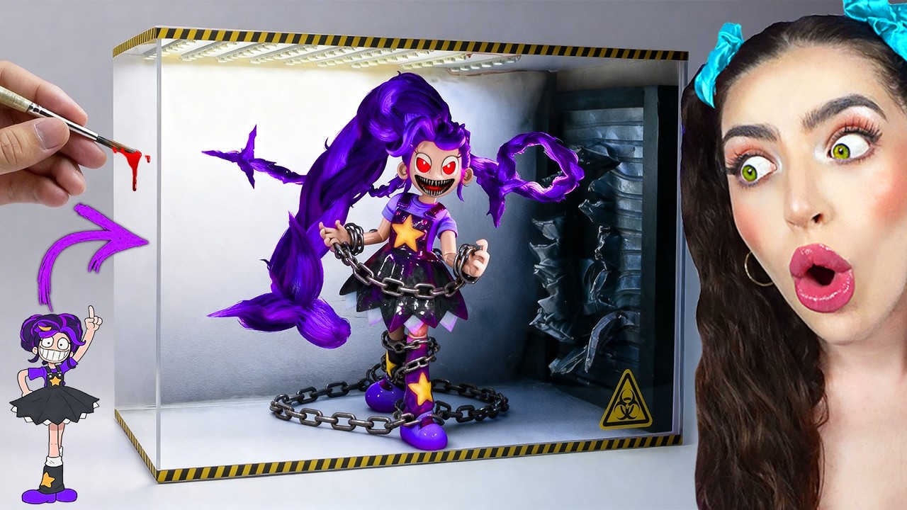 REAL LIFE Lily Lovebraids DIORAMA!? (Poppy Playtime 5, STUCK IN LABORATORY!)