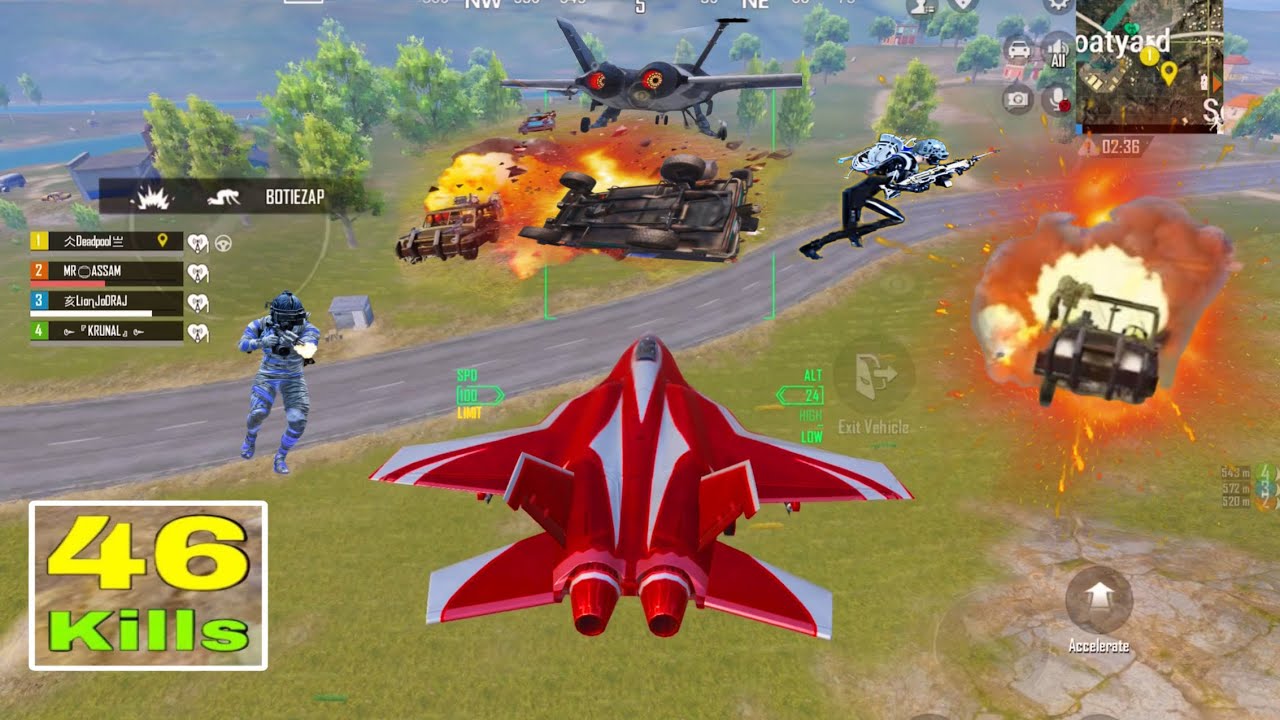 Fighter Jet legend🔥Ultimate Payload FirePower With M202⚡️