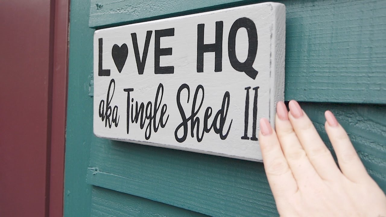 Tingle Shed II ✨💜 THE TOUR 💜✨ ASMR Studio Build