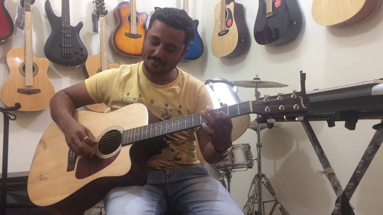 Dhadak-title track | Ajay Atul  | Guitar live instrumental | Sargam Palace |