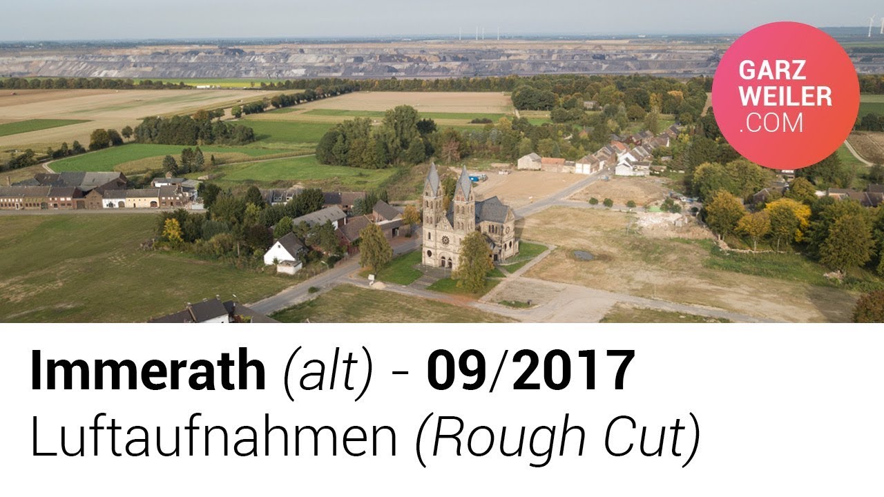 Immerath (alt) - September 2017 - Tagebau Garzweiler - Drohne DJI Mavic Pro