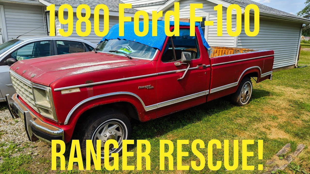 1980 Ford F-100 Ranger Project Rescue! Sitting For 13 Years