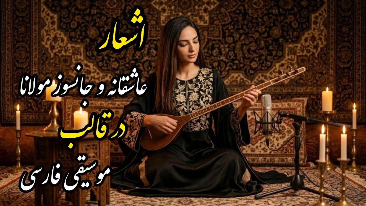 موسیقی عارفانه و عاشقانه و جانسوز از حضرت مولانا با صدای زیبا و دلنشین و آرامش بخش