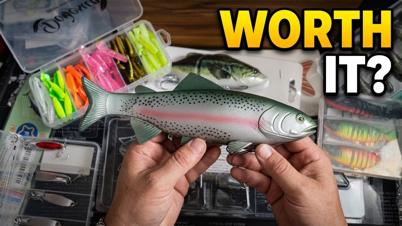 Can you find good fishing lures on Temu at a great price?