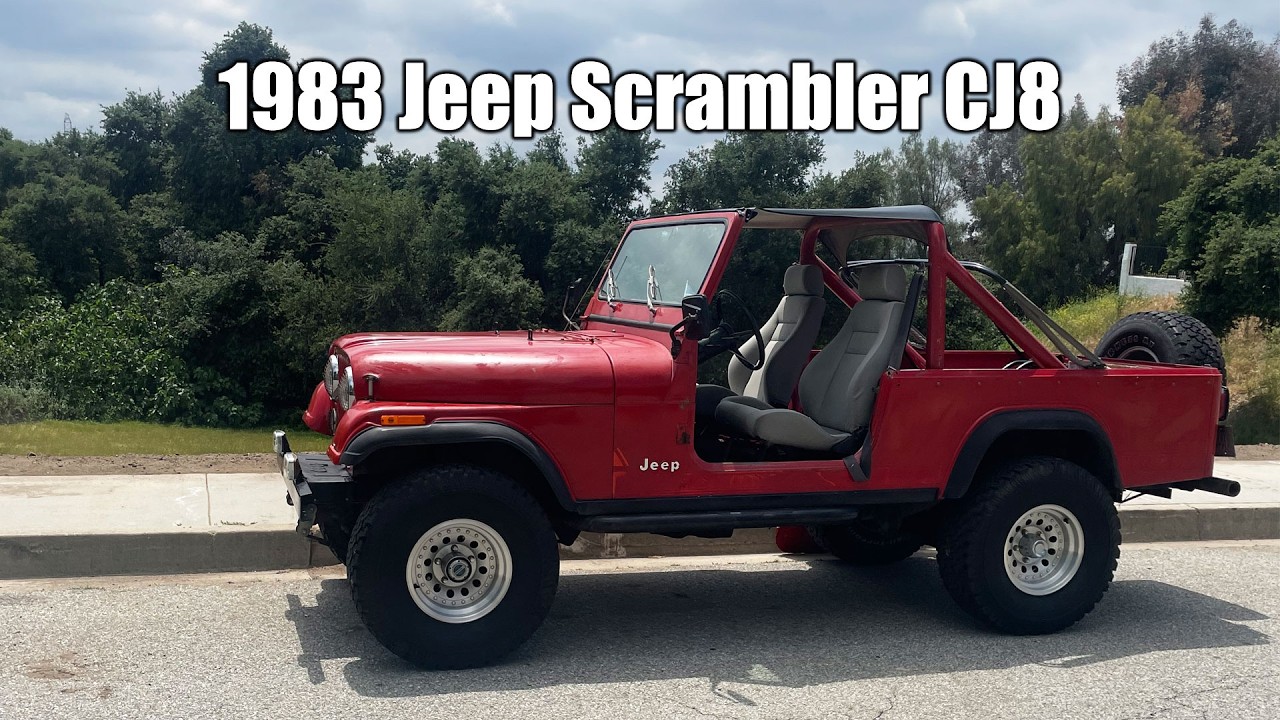 1983 Jeep Scrambler CJ8 Overview, Test Drive & Walkaround - FOR SALE