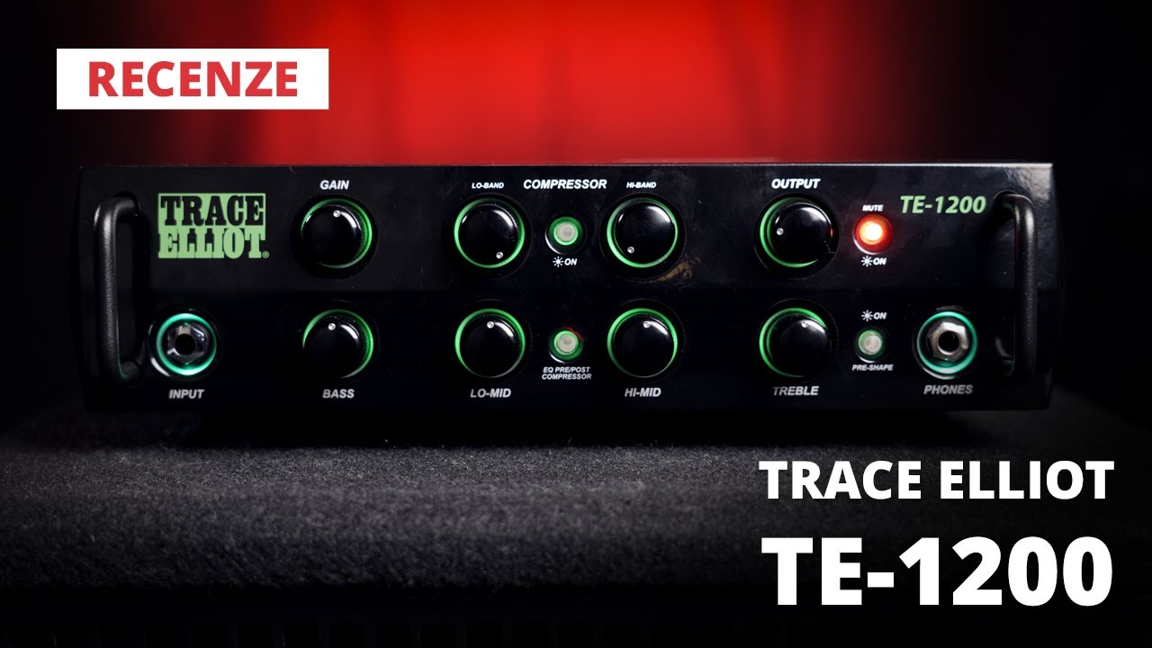 Profesionální baskytarový zesilovač Trace Elliot TE-1200 / Recenze: Filip Benešovský