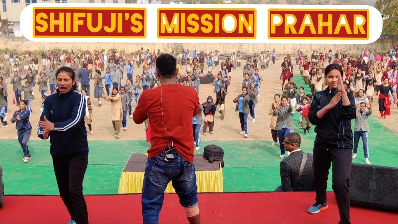 Shifujis Mission Prahar Program at Amer in Jaipur
