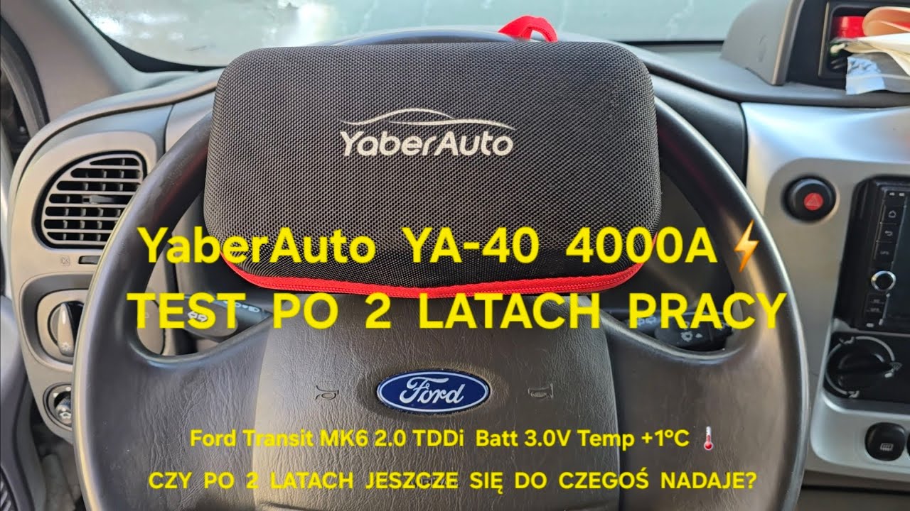 #YaberAuto #YA-40 Test po 2 latach użytkowania #Booster after 2 years of uwagę #Test 