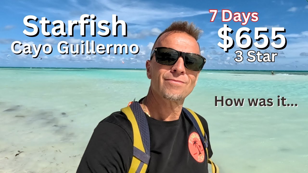 Starfish Resort Cayo Guillermo Cuba Review  Fantastic Beach..