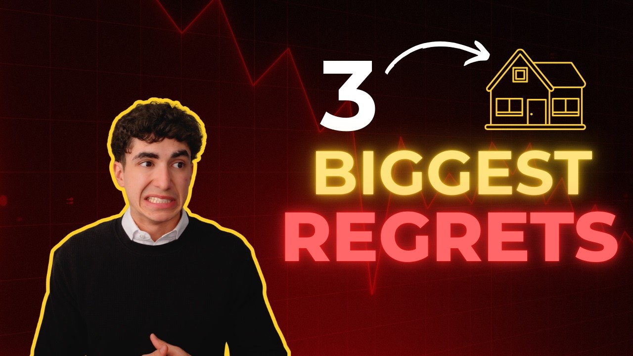 3 BIGGEST Regrets of First-Time Homebuyers