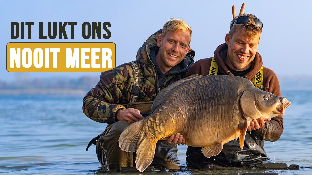 20, 25 & 30kg KARPERS van GIGANTISCH openbaar water in FRANKRIJK