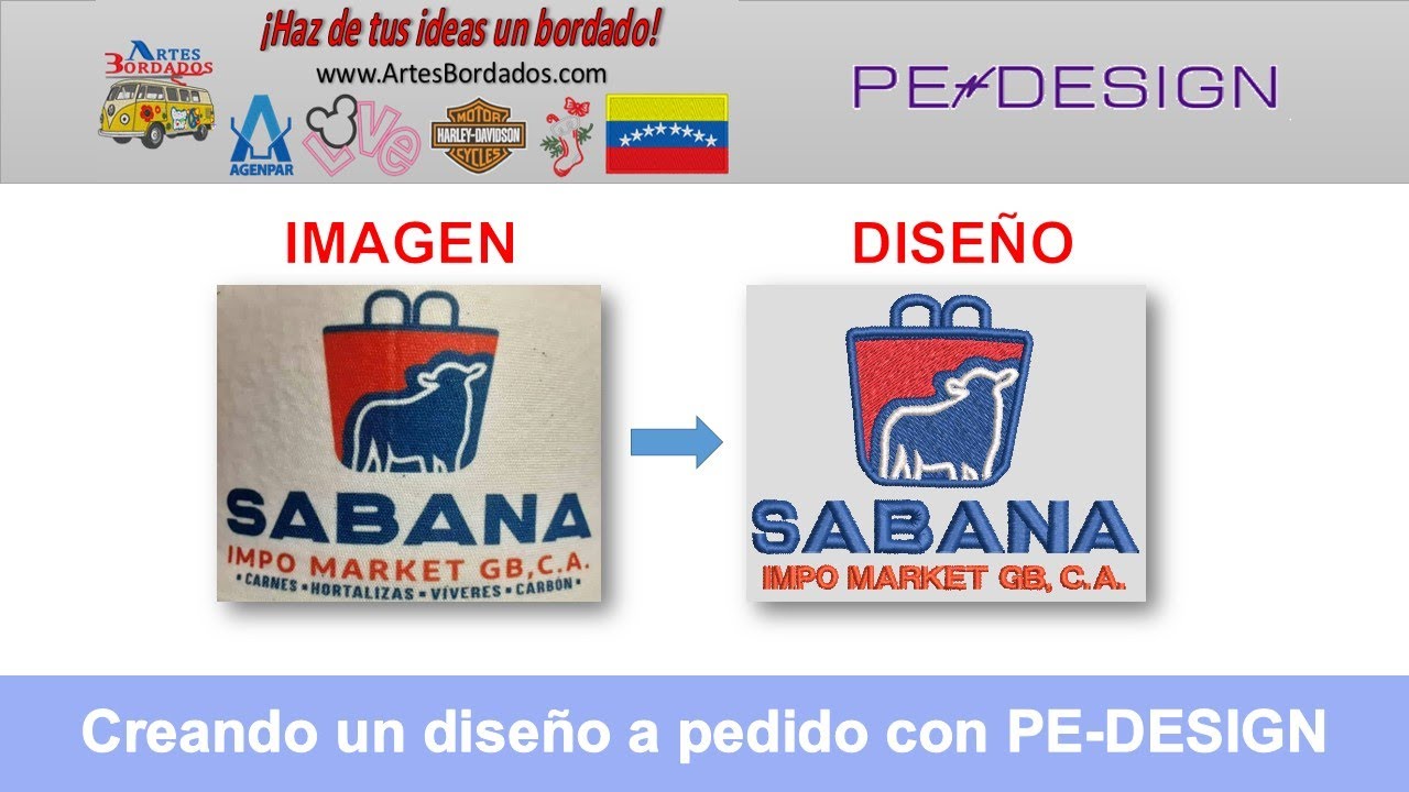 Creando un diseño a pedido con PE-DESIGN Número 2