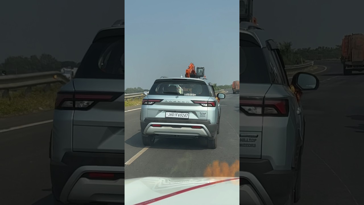 Maruti Suzuki Brezza zxi road presence #brezza #brezza2023 #brezzafacelift #marutisuzuki