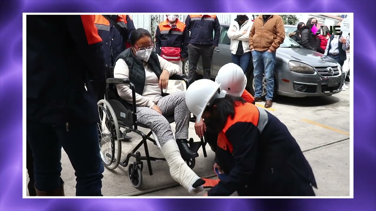 Participa INE Edomex en simulacro nacional