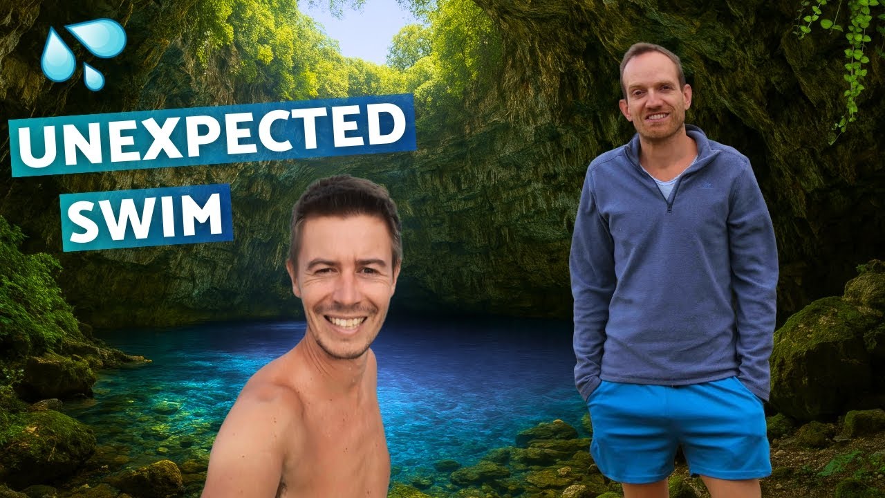 We found a secret spot with magical blue water | Hidden places of Kefalonia, Greece