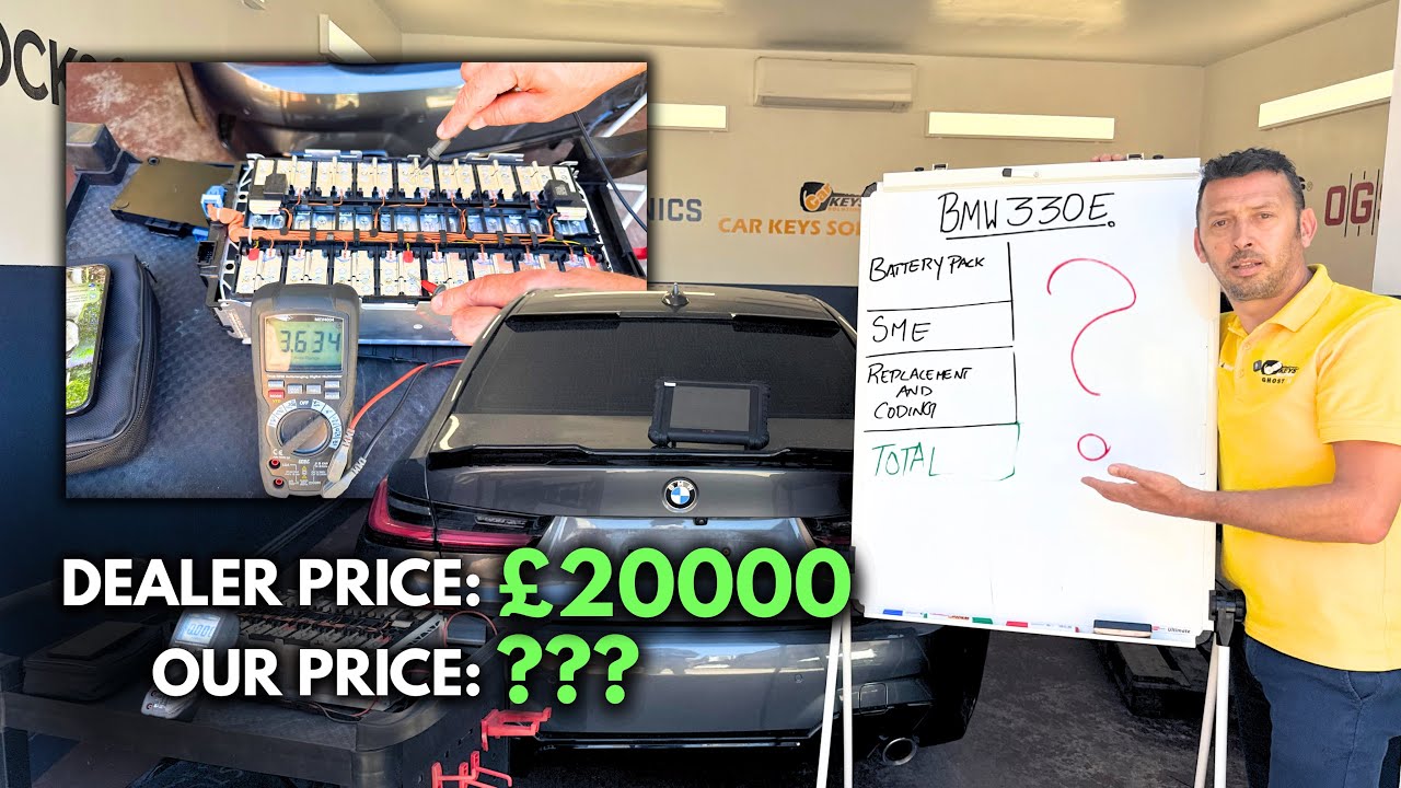 BMW 330e Battery Pack Replaced! Dealer Quoted £20K — Our Fix Was WAY Smarter