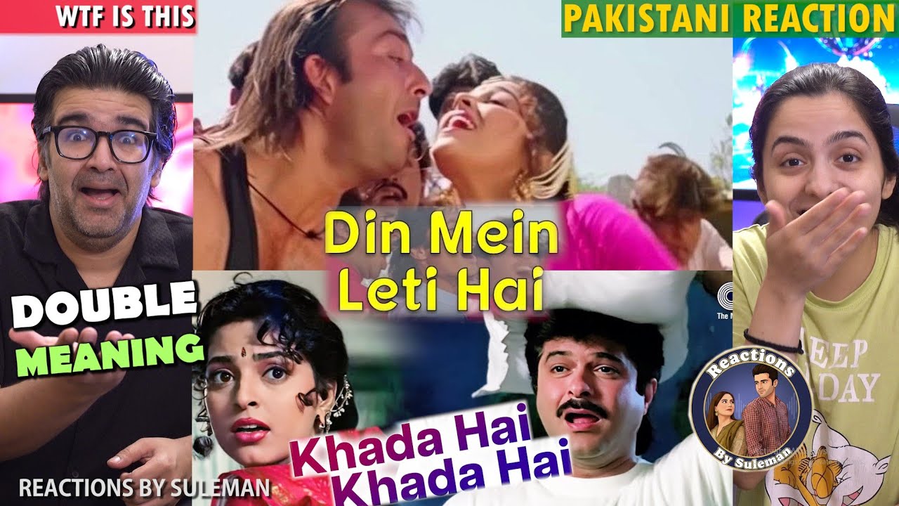 Pakistani Couple Reacts To Bollywood Double Meaning Songs Of Our Parents Time 😂| Forever Ruined 