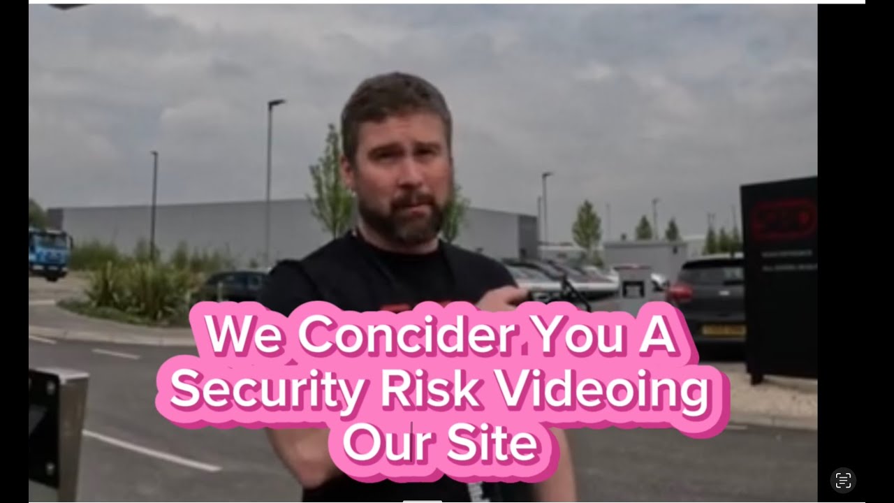 We Consider You A Security Risk Videoing Our Site, So Stop. NOW - DJI Mini3