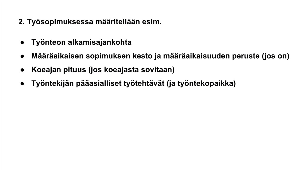 Työsopimus