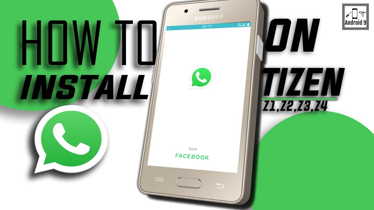How to Install WhatsApp on Tizen Devices | Samsung Z1,Z2,Z3,Z4 Whatsapp Problem