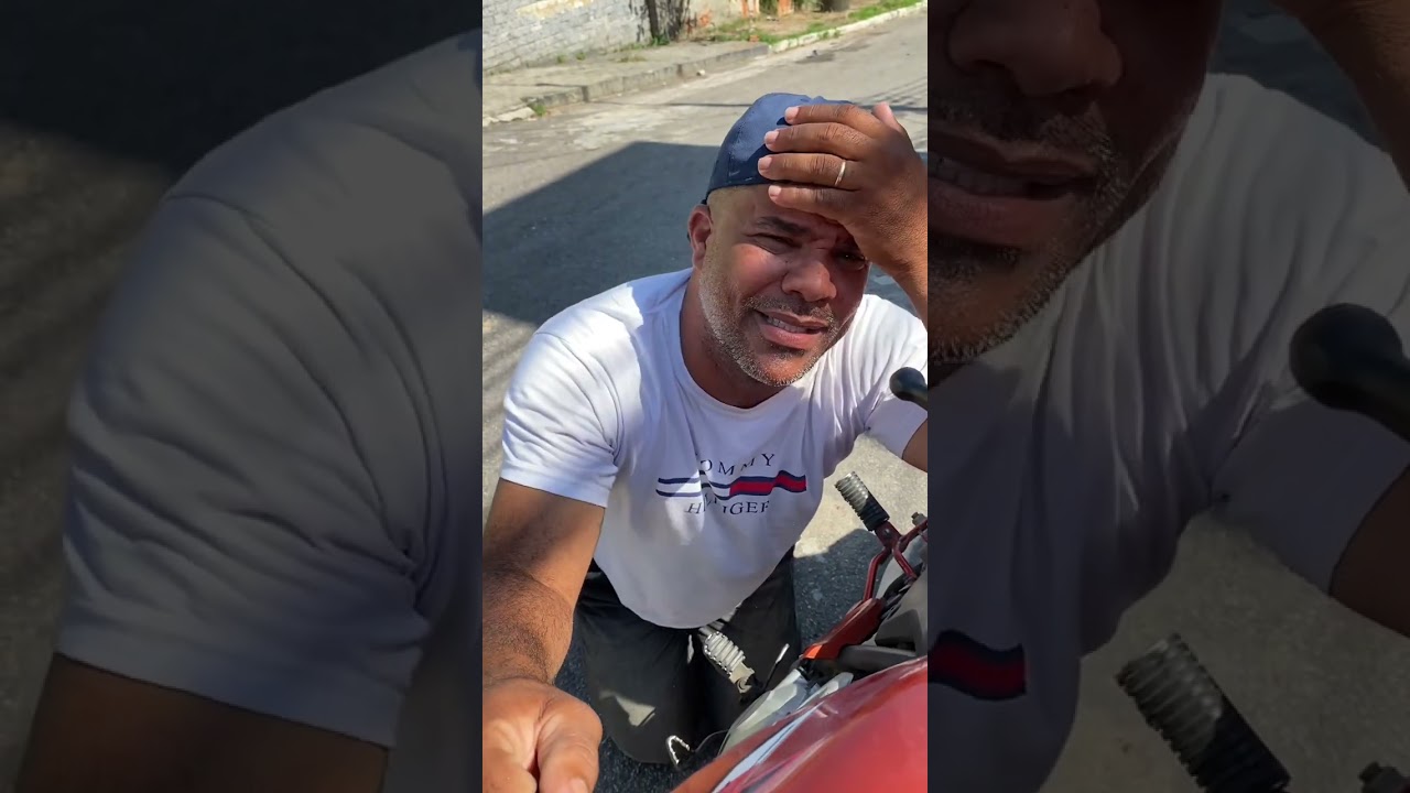 Uber chora por causa da sua moto