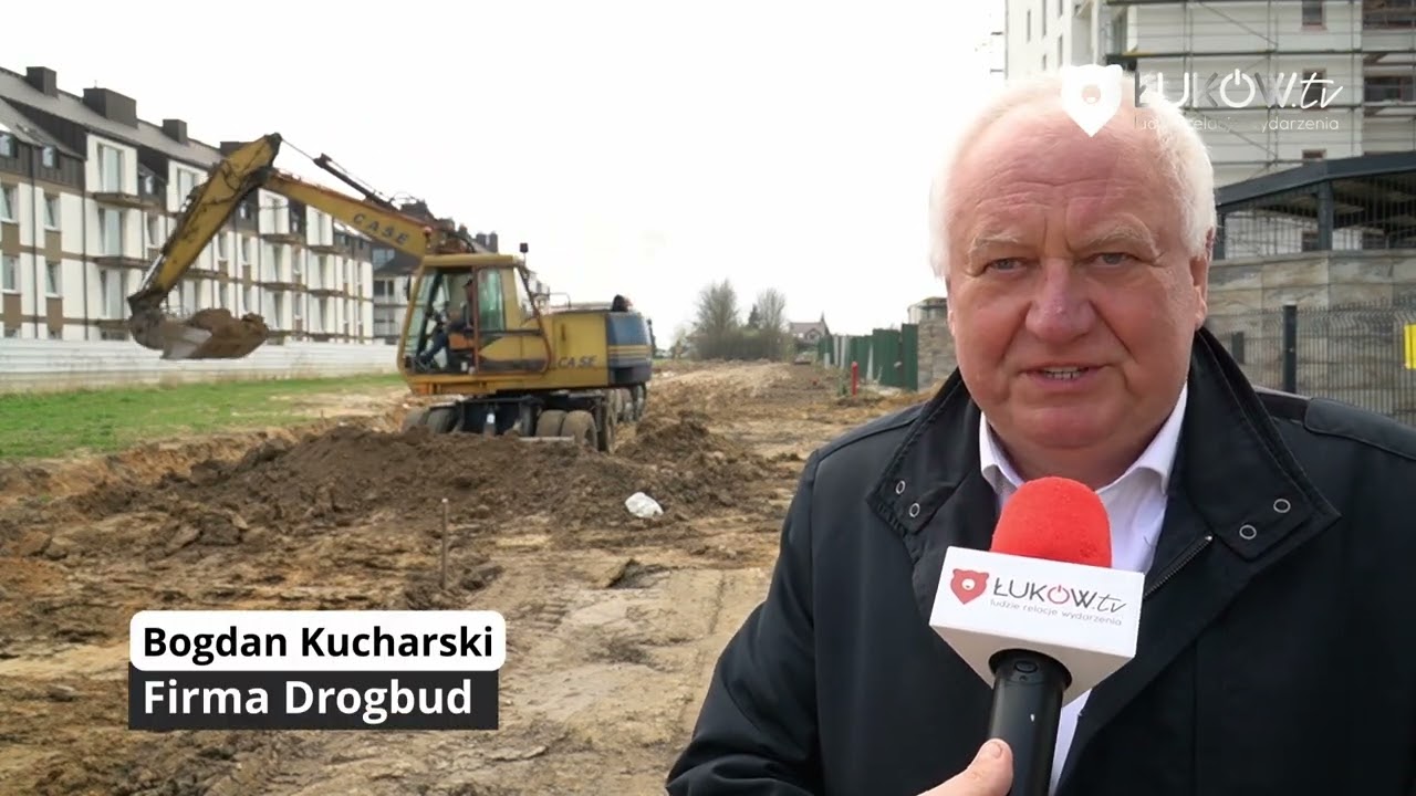 Duża inwestycja miasta. W Łukowie powstają nowe ulice