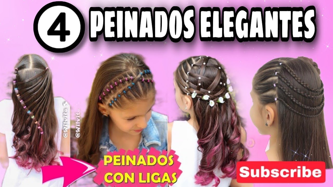 💕 PEINADOS F&Aacute;CILES EN 5 MINUTOS! &bull; Easy 5 MINUTE Hairstyle | Wilvita 💕 PEINADOS PARA NAVIDAD 2022