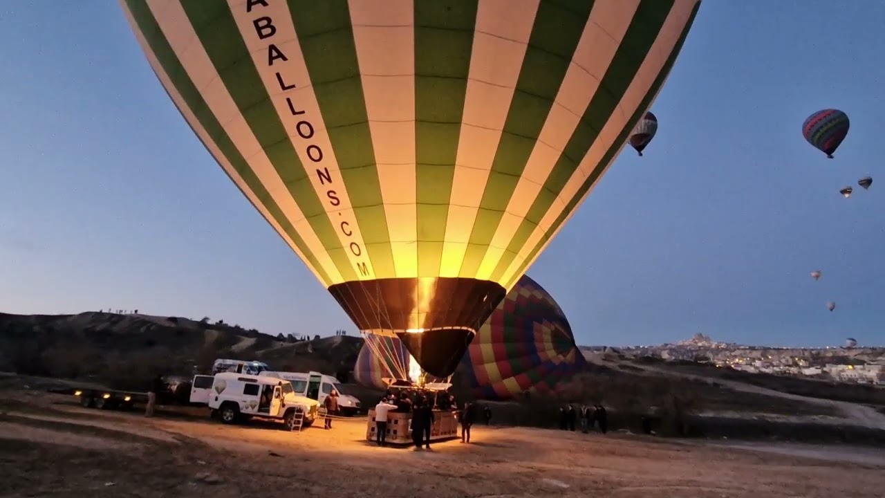 Kapadokya Balon Turu: Epik Kalkış, Uçuş ve İniş Anları (Full Deneyim)