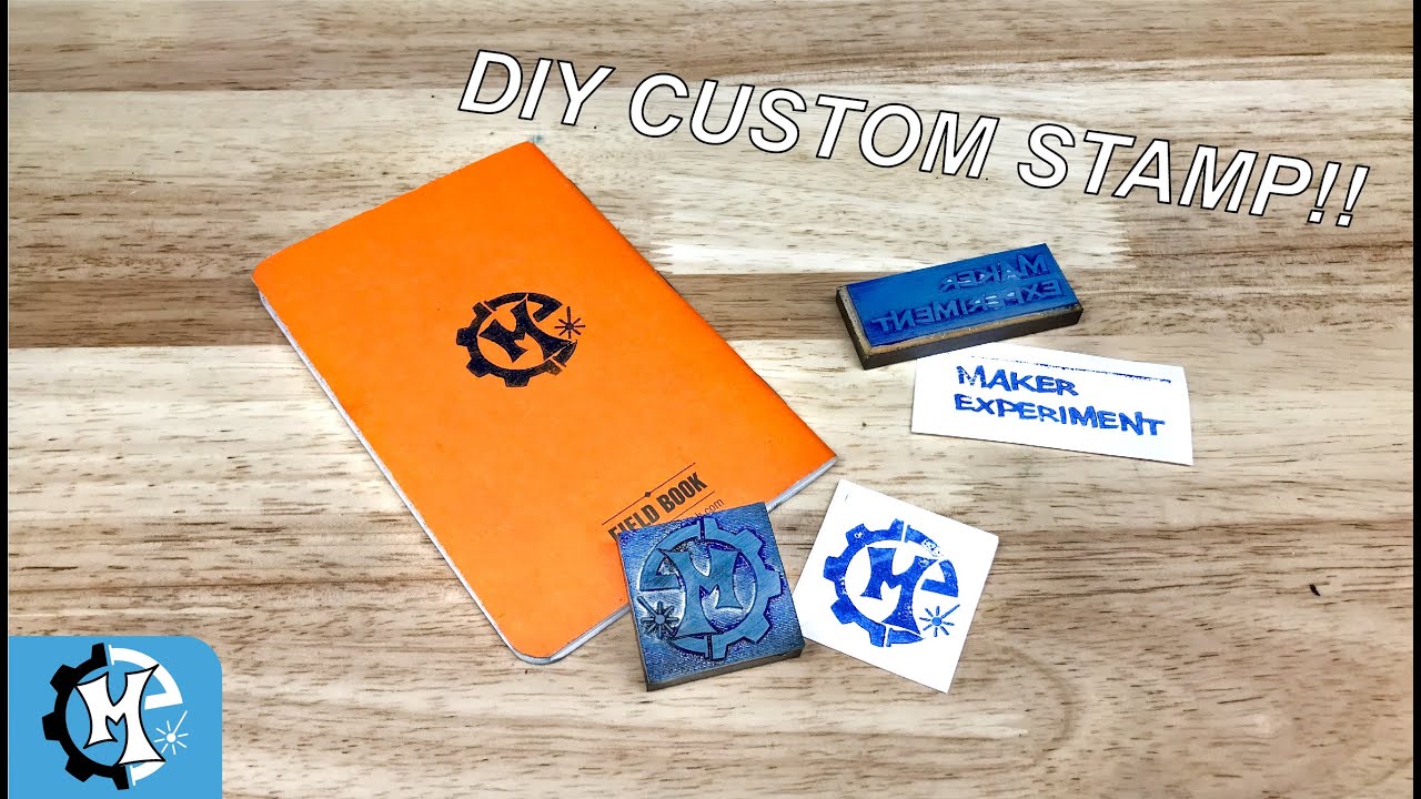 HOW TO MAKE A CUSTOM RUBBER STAMP!