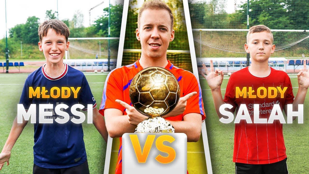 13 letni Messi VS 12 letni Salah! | Młode Talenty!