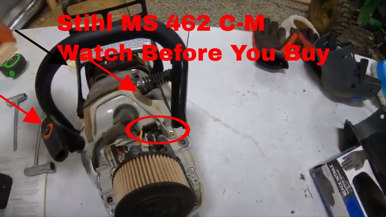 Обзор Stihl MS 462 C-M
