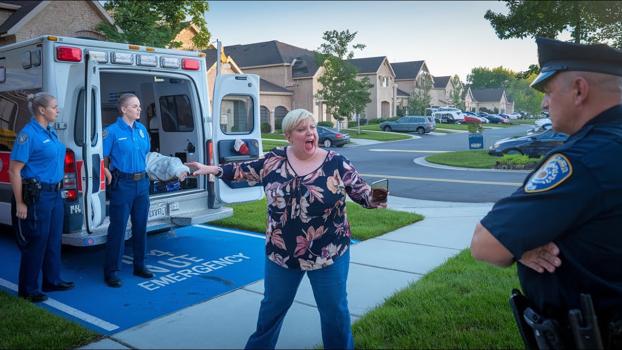 HOA Karen Called 911 on an Ambulance for ‘Stealing Her Parking Spot’ – BIG Mistake!
