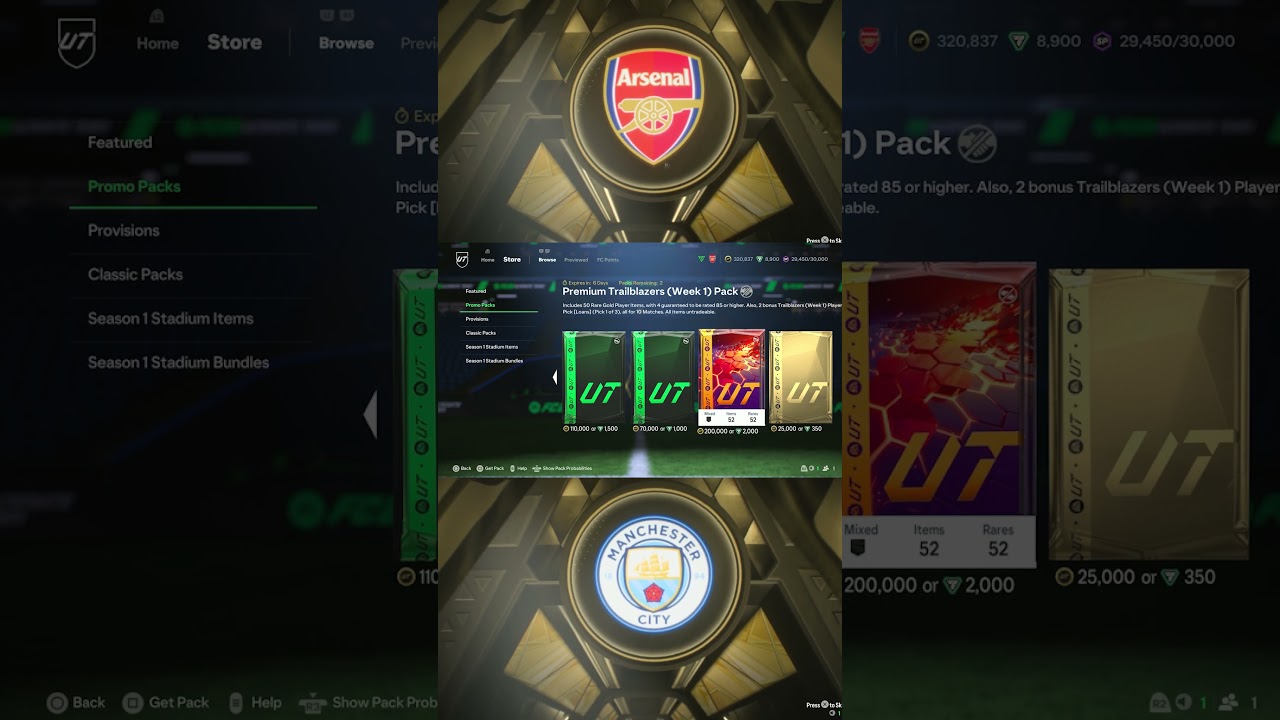 Premium Trailblazer Packs, let's see if it's worth the 4,000 FC Points...