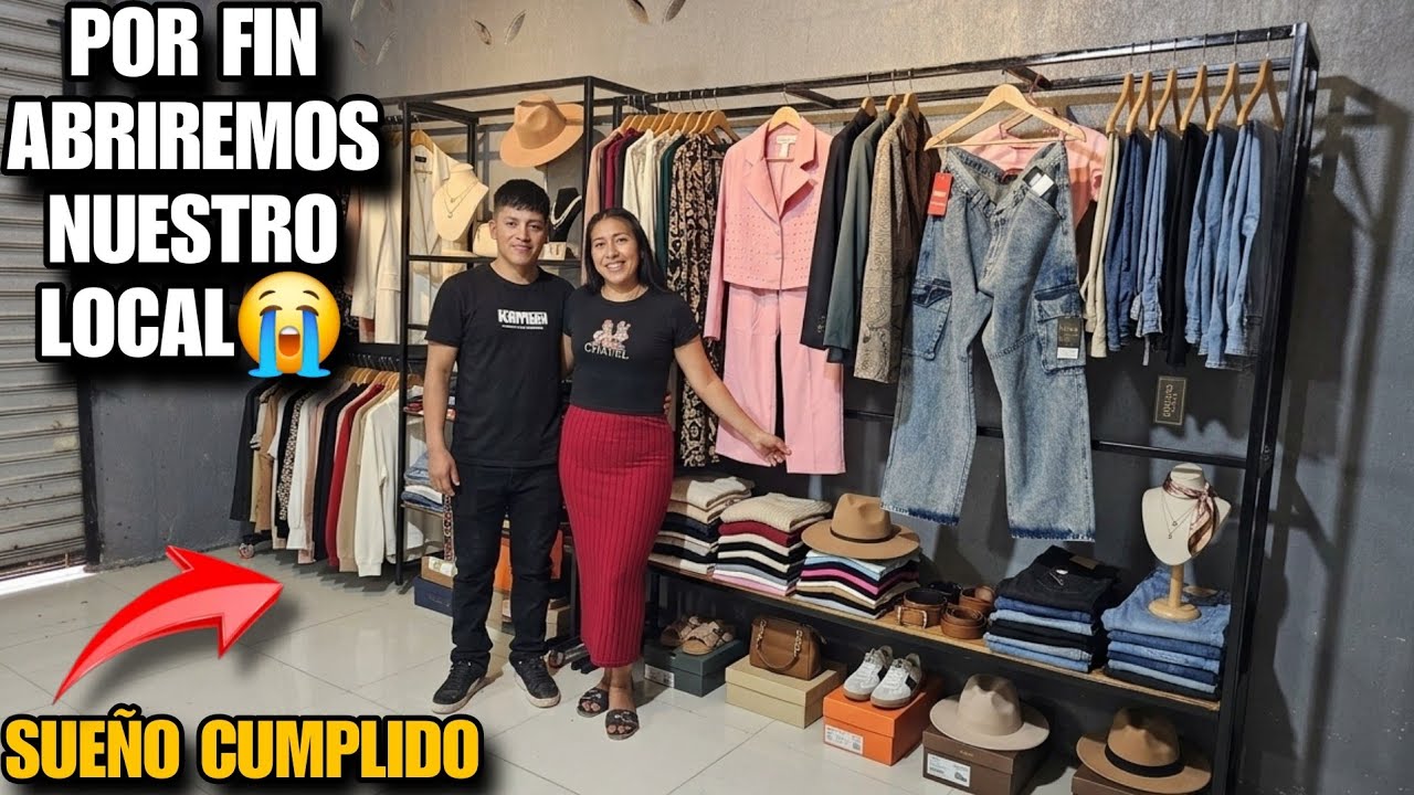 ASI Luce El Local De DAVID Y ELIZA😍Ya Listos Para Abrir Por Fin El Local De Sus Sueños😭tienes Que Ve