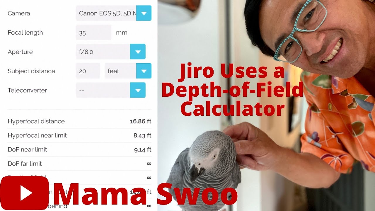 Mama Swoo Uses a Depth of Field Calculator