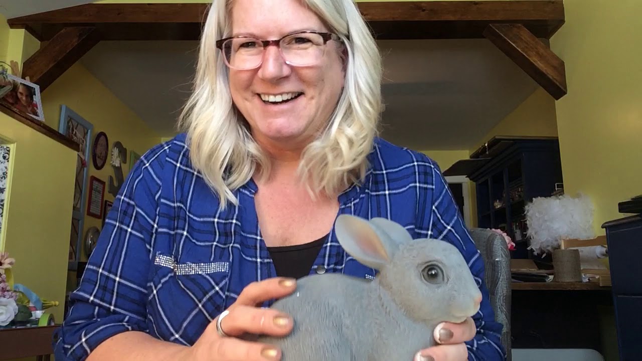 Easter Bunny upcycle