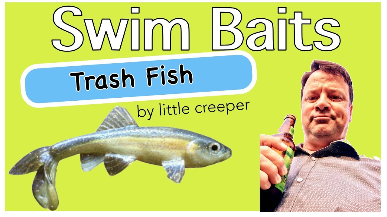 Trash Fish by Little Creeper Baits / Stealth Swimmer by Imakatsu