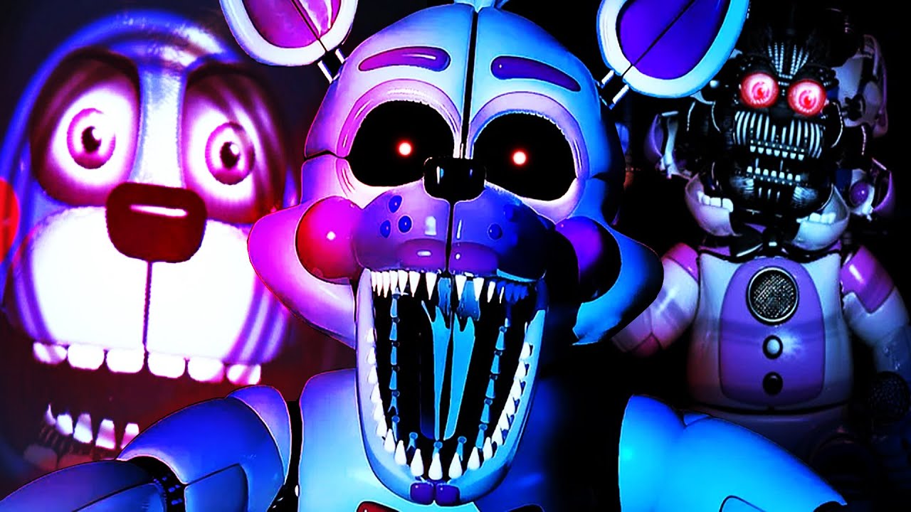 I PLAYED FNAF SISTER LOCATION FOR THE FIRST TIME...