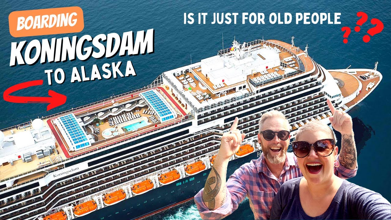 ПОСАДКА НА ЛАЙН HAL KOningsdam - АЛЯСКА!! Это НЕ круизная компания для ваших бабушек и дедушек!!