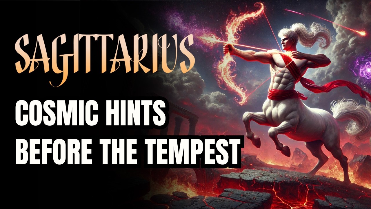 Sagittarius &ndash; When the Universe Whispers Before the Storm Breaks