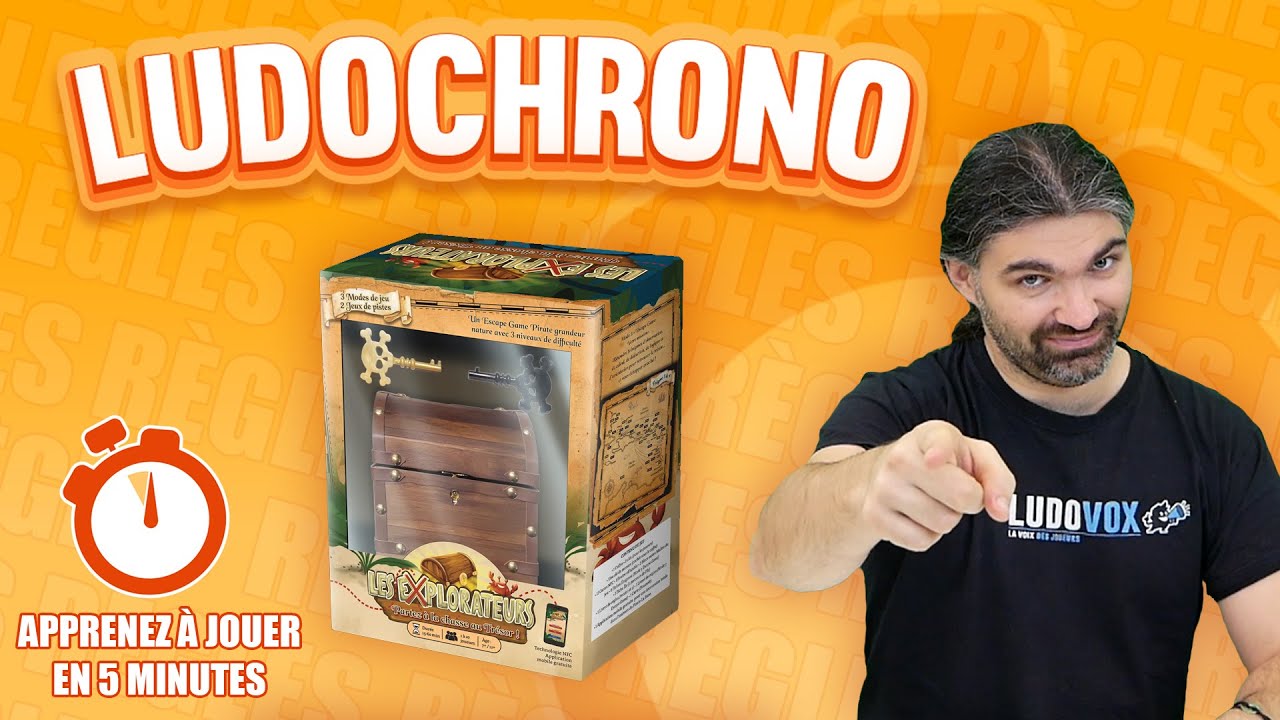 Ludochrono - Les Explorateurs (Chasse au trésor + Escape Game)