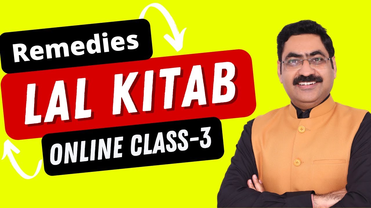 LAL KITAB Course Online | Lal Kitab Remedies | Lal Kitab Basic Class - 3