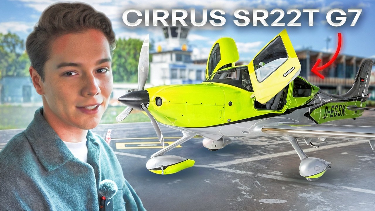 Privatpilot in einer Cirrus SR22T G7 – Rückflug aus Frankfurt