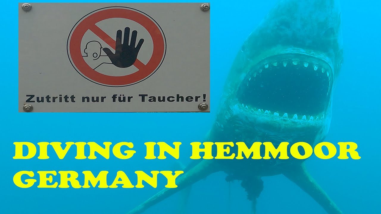 Kreidesee Hemmoor Germany - Diving an underwater excavation site in 4K