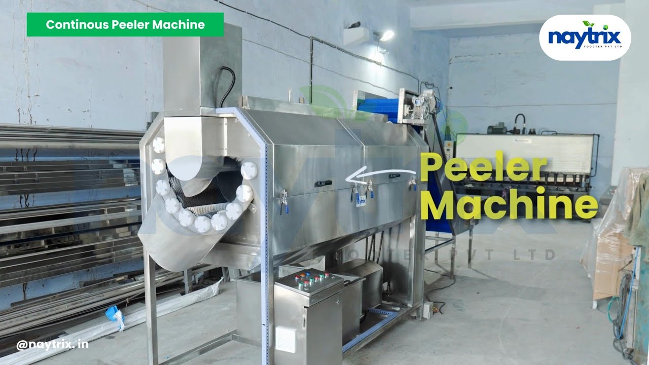 Potato Peeler for 2000KGH Capacity | Onion Peeler | Ginger Peeler | #potatopeeler #onionpeeler