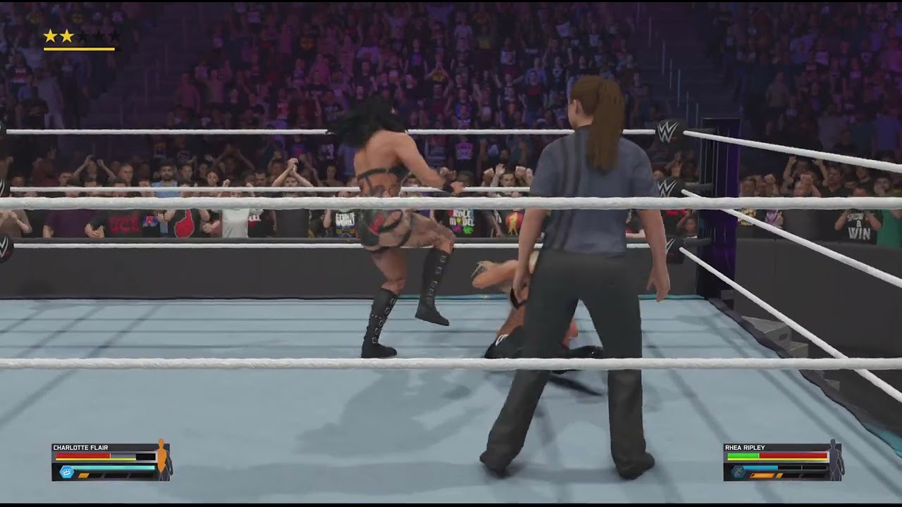 WWE 2K25 wow mainevent number one contender for woman world tittle