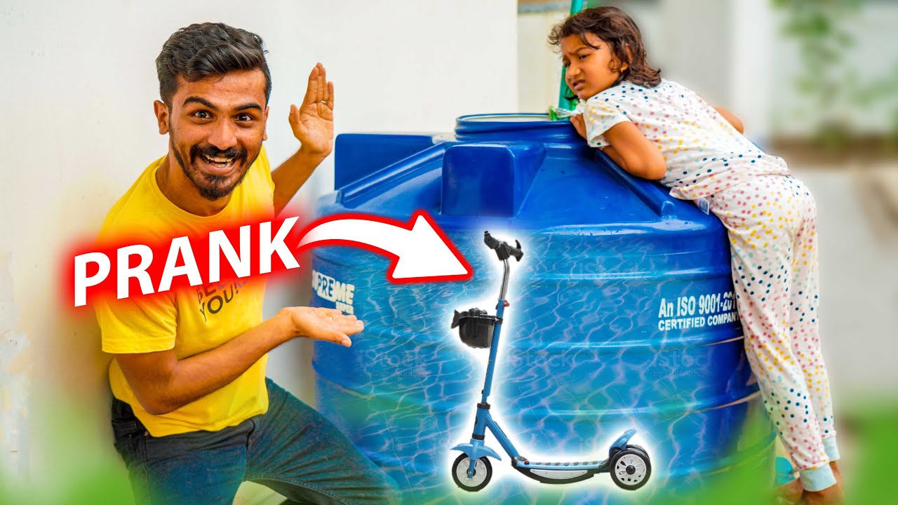 New bike വെള്ളത്തിൽ പോയി 😭 Prank on Zaiba